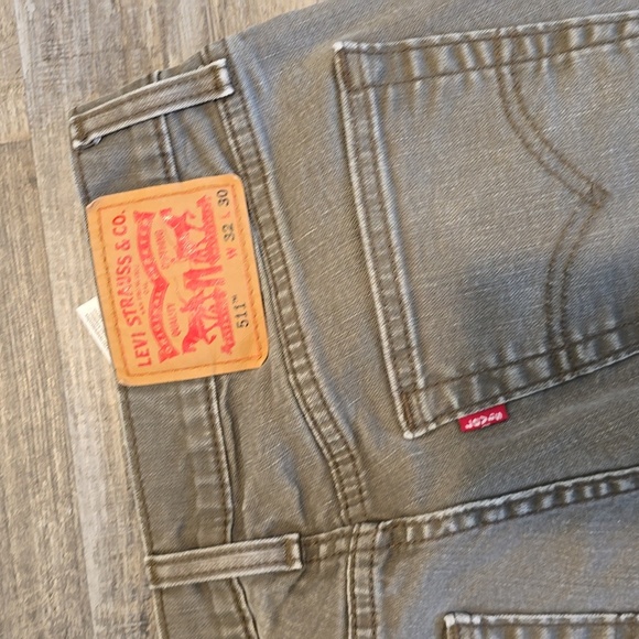 LEVIS | Light Green Vintage Wash Denim Jeans | Size 32L L30​ - Picture 10 of 10